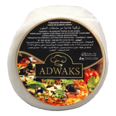 Mozzarella Noir | Ronde | Adwaks